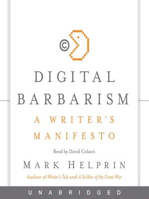 cover image of Digital Barbarism